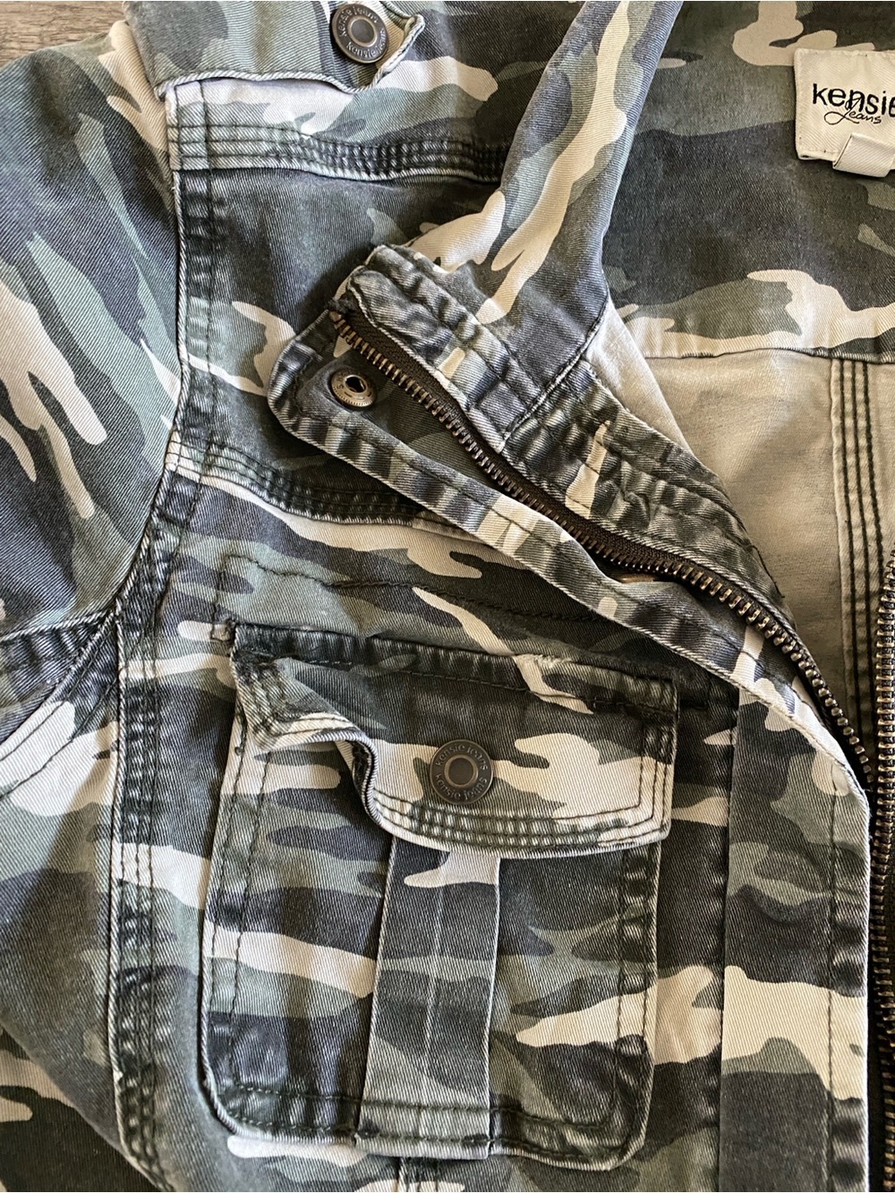 Camo Flap Pocket Jacket M - Picture 10 of 15
